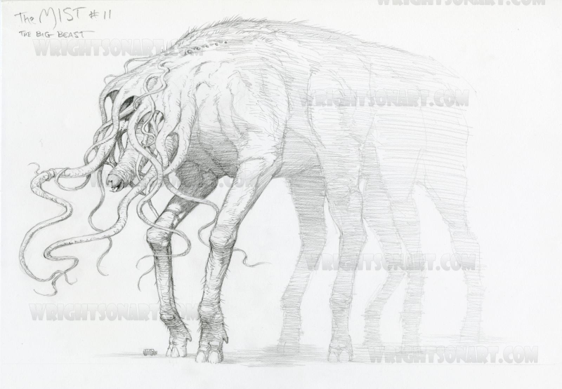 Illustration for article titled The Mist's True Horror Exists Only In Bernie Wrightson's Mind